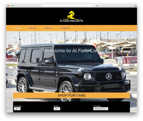 Theme WordPress Templatefour - alfariscars.com