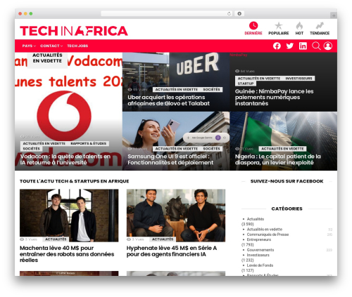Gravitec net web push notifications WordPress plugin - www.techinafrica.fr