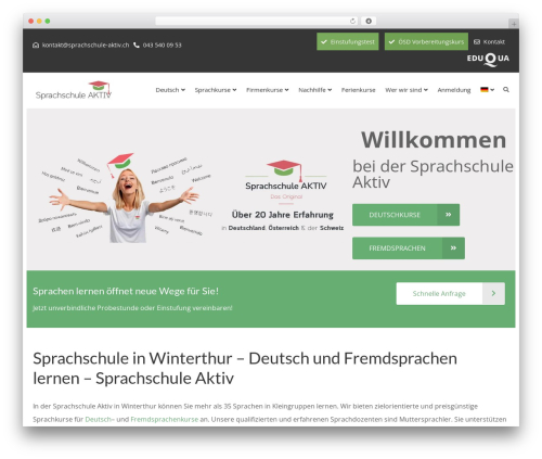 WordPress theme theCorps - sprachschule-aktiv-winterthur.ch