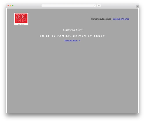 Best WordPress theme Ona - ziegelgroup.com