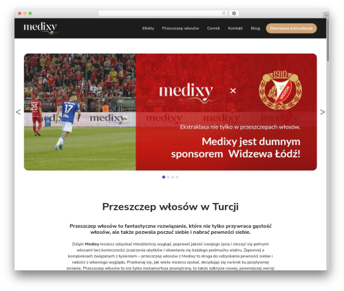 BootScore theme WordPress - medixy.pl
