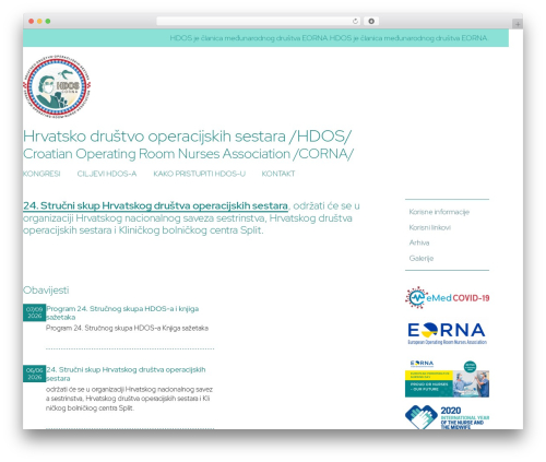 CodeEditing. WordPress theme - hdos.hr
