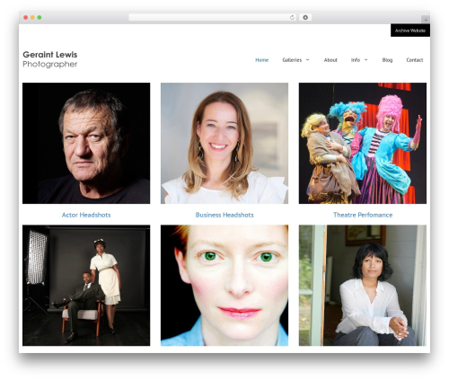 GeneratePress WordPress theme image - geraintlewis.com