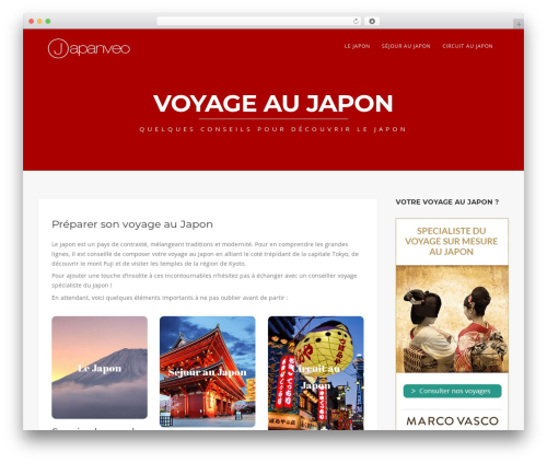 Story WordPress theme - japanveo.com