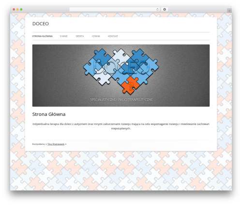 Tiny Framework theme WordPress free - doceoterapia.com
