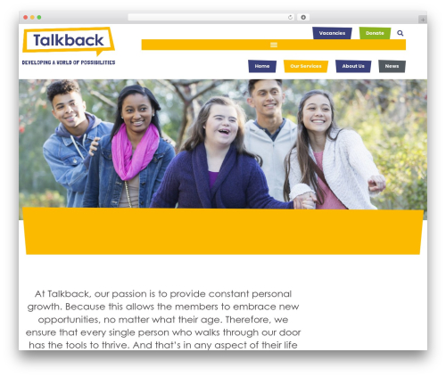 Give gift aid WordPress plugin - talkback-uk.com