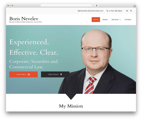 WordPress theme You - borisnevelev.com