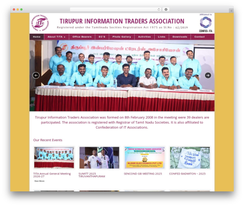 WP theme Modernize - titaassociation.com