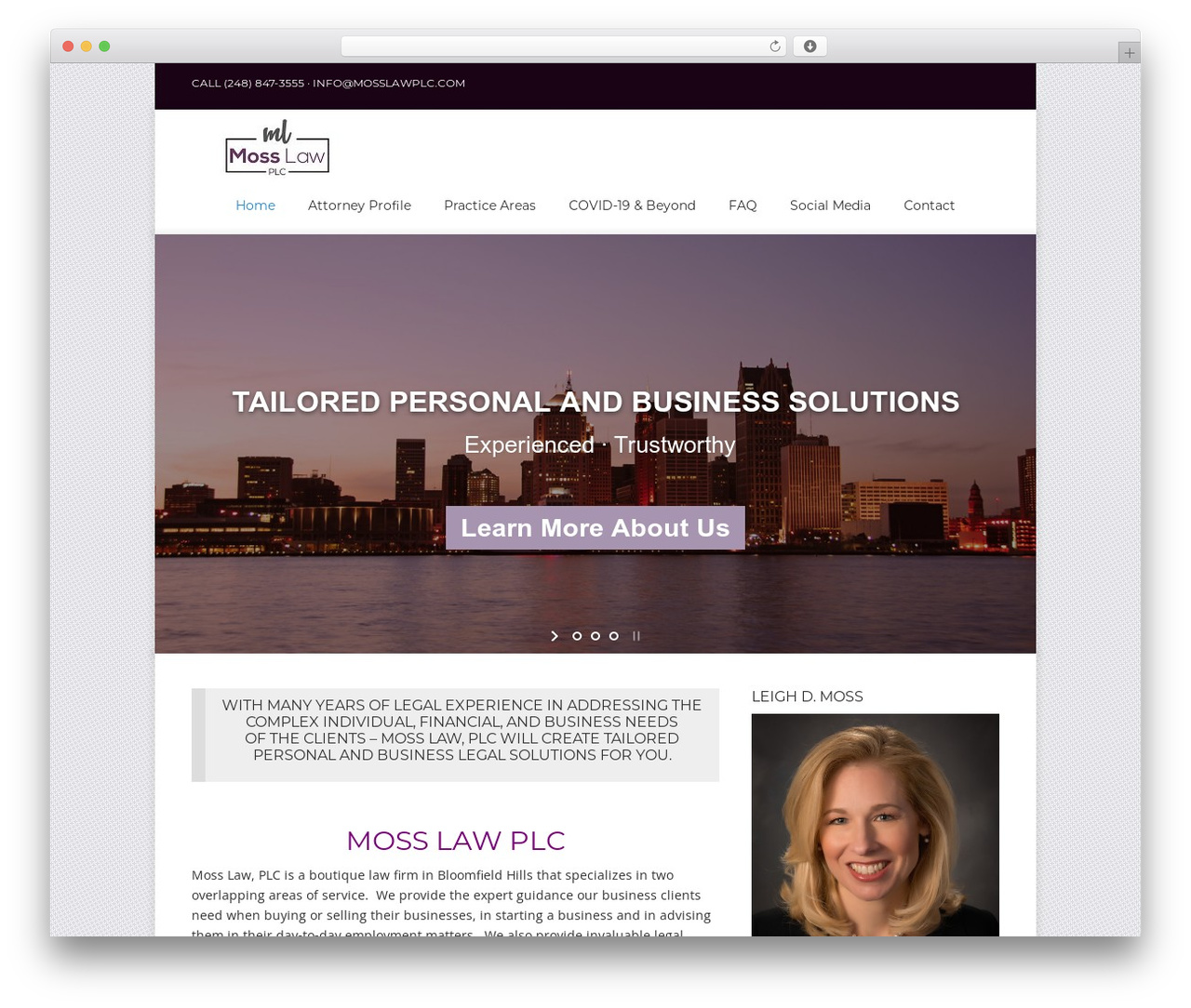 Genesis WordPress theme - mosslawplc.com Genesis WordPress theme - mosslawplc.com