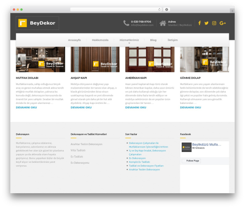BuildPress WP Theme theme WordPress - beydekor.com