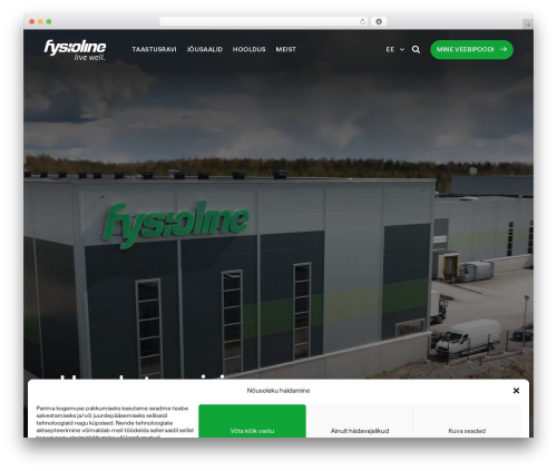 Fysioline WP Theme theme WordPress - fysioline.ee