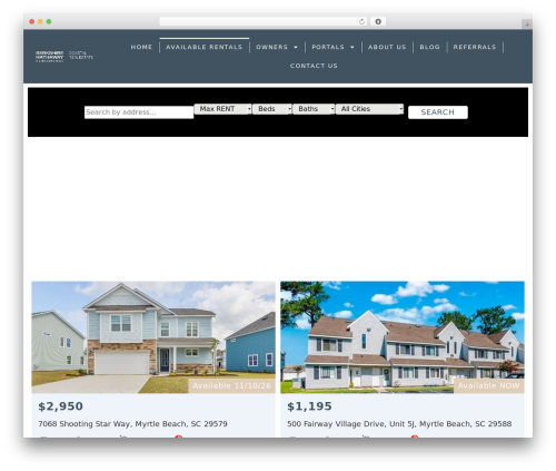 Listings for appfolio pro WordPress plugin - annualrentalsmyrtlebeach.com