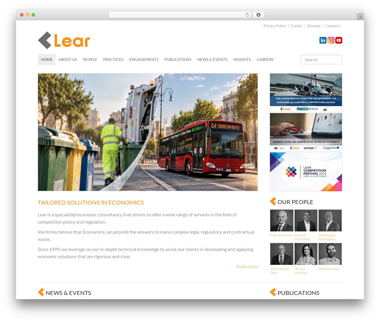 Lear WordPress theme - learlab.com Lear WordPress theme - learlab.com