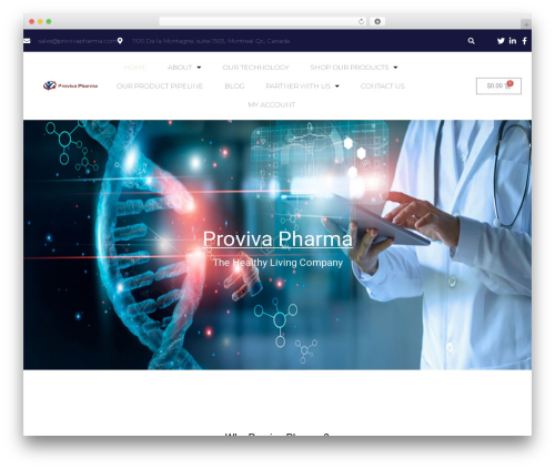 Rehub theme WordPress theme - provivapharma.com