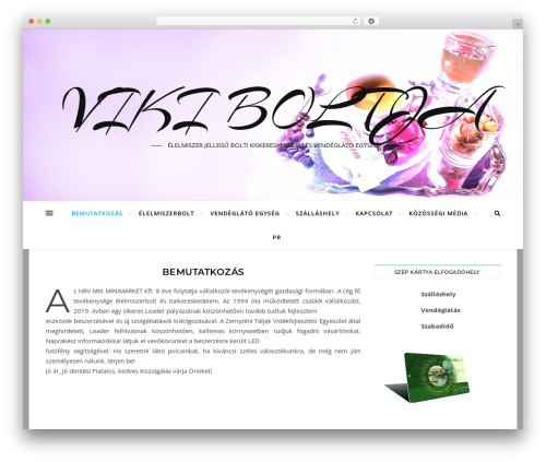 Advance custom html WordPress plugin - vikiboltja.hu