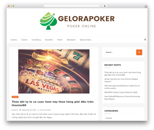 Web Log WordPress theme - gelorapoker.com Web Log WordPress theme - gelorapoker.com