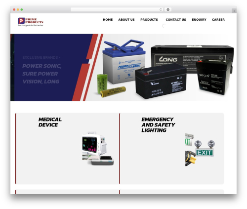 Wpbingo WordPress plugin - primeproducts.in