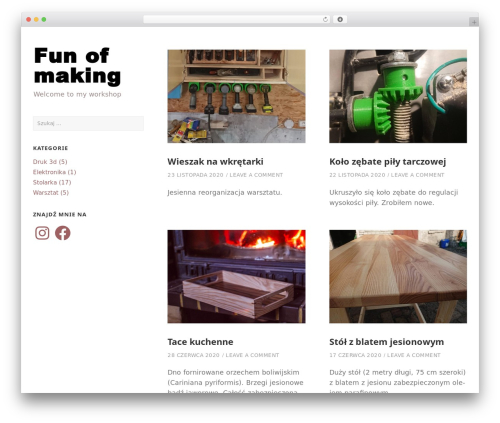 Openness WP theme - funofmaking.com Openness WP theme - funofmaking.com