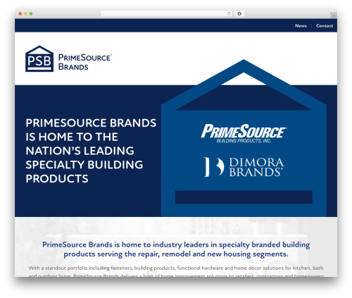 PS Brands theme WordPress theme - psbrands.com