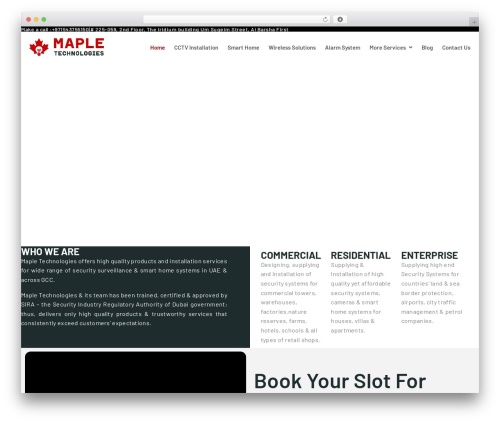 Jet appointments booking WordPress plugin - mapletech.ae