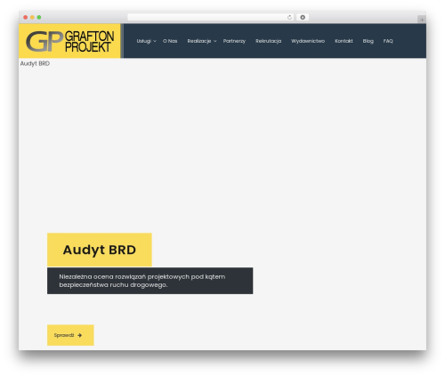 WordPress theme Nirman Construction Pro - graftonprojekt.com