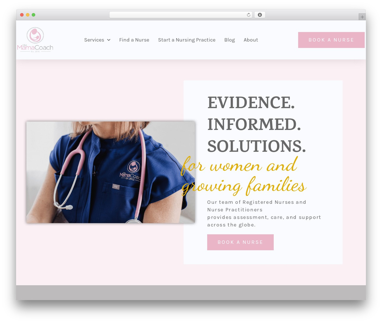 Page Builder Framework WordPress theme - themamacoach.com