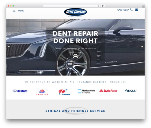 DentControl WordPress theme - dentcontrol.com