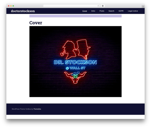 Gridbox WordPress theme - doctorstockson.com Gridbox WordPress theme - doctorstockson.com