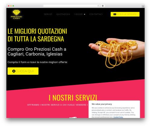 Faz cookie manager WordPress plugin - preziosicash.it