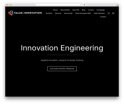 Inspiro theme WordPress - valueinnovation.se Inspiro theme WordPress - valueinnovation.se