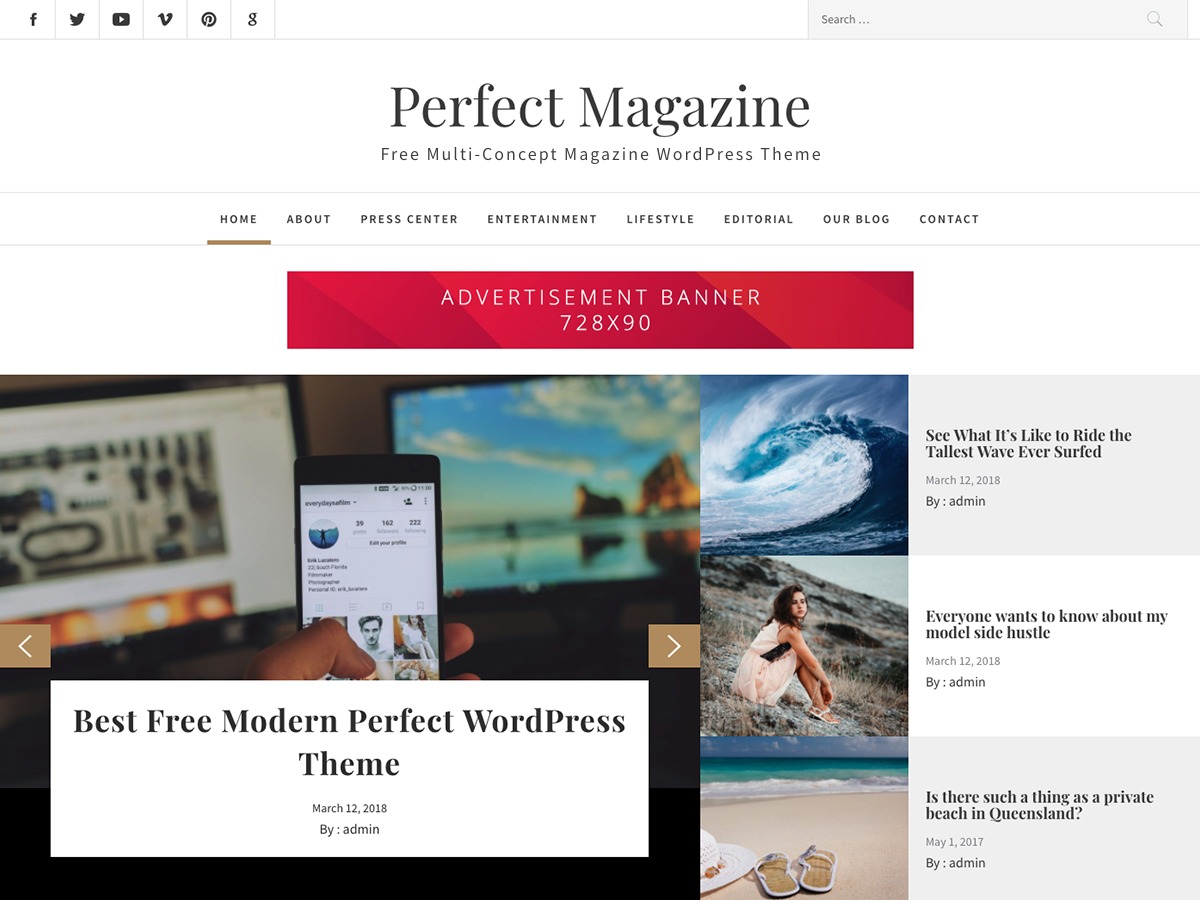 Themes march. Perfect Themes. News homepage Template. Журнал Перфект 10 2001 года. Home Page of Magazines.