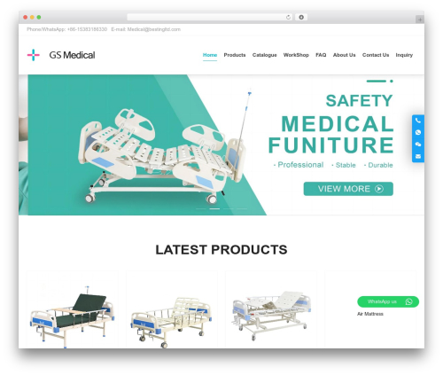 POPMedical theme WordPress - gongchengwang.cn