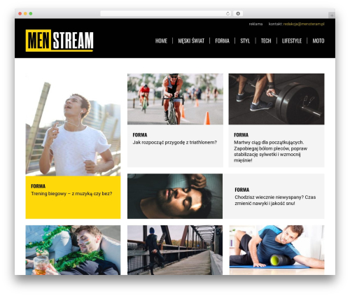 Theme WordPress GeneratePress - menstream.pl