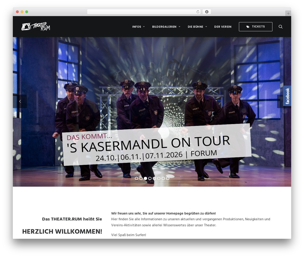Uncode WP theme - theater-rum.at