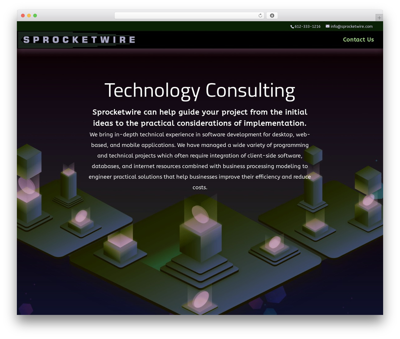 WordPress theme Divi - sprocketwire.com