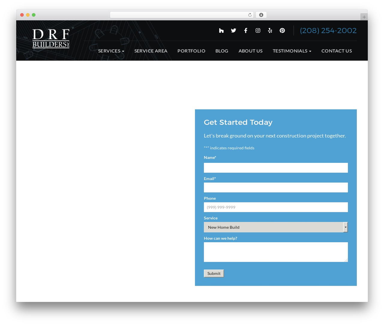 WordPress theme theme-drfbuilders - drfbuilders.com