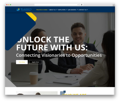 Divi theme WordPress - trustechsolutions.com