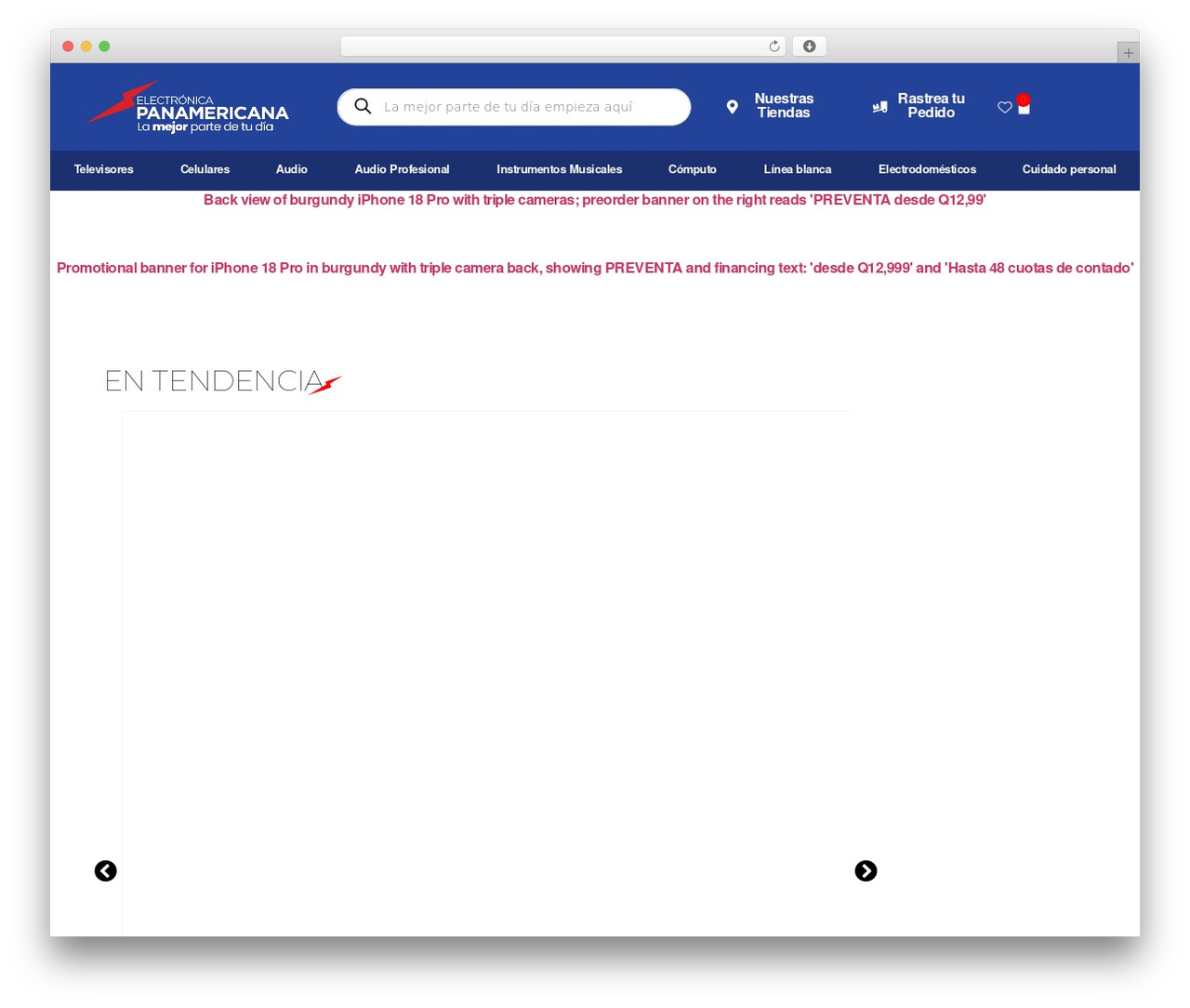 Hello Elementor theme WordPress - electronicapanamericana.com