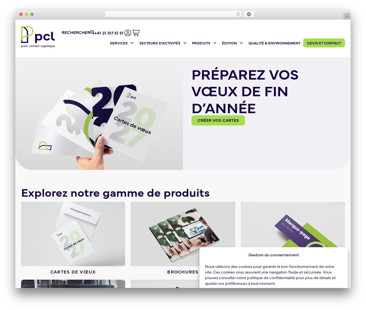 PCL WordPress theme - pcl.ch