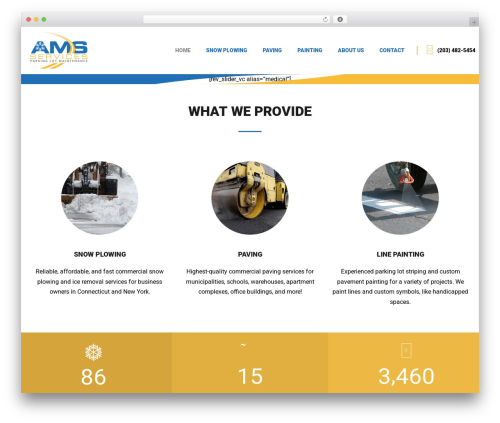 Lambda best WordPress theme - amsservicesct.com