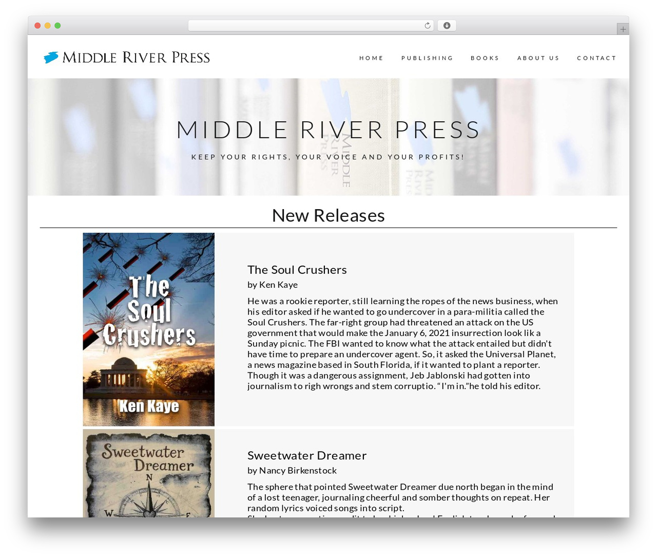 Mango WordPress theme - middleriverpress.com Mango WordPress theme - middleriverpress.com