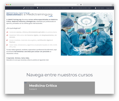 Masterstudy elementor widgets WordPress plugin - medictraining.org