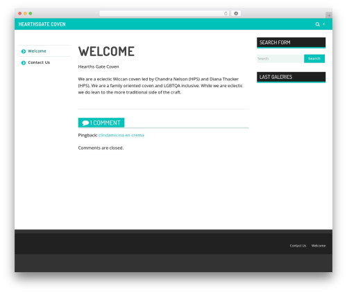 MaxFlat Core WordPress theme design - hearthsgate.com