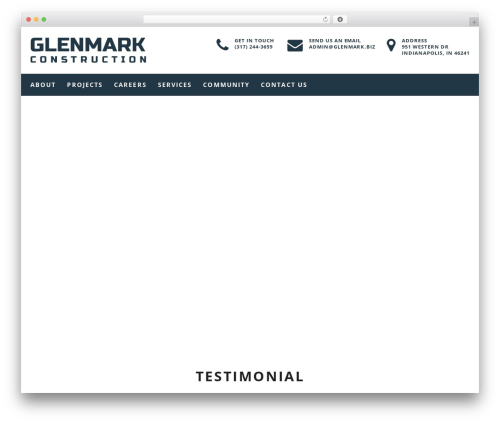 Theme WordPress Aadi - glenmarkconstruction.com