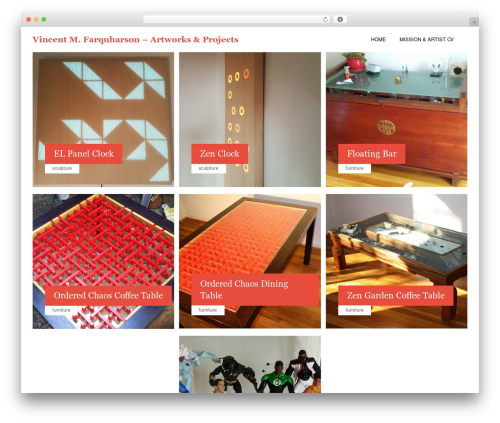 Theme WordPress Millo - vincefarq.com
