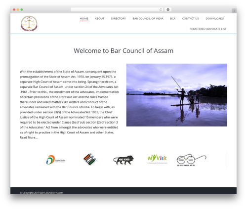 Theme WordPress The7 Classic - barcouncilofassam.org