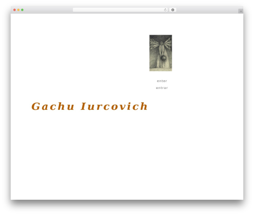 WordPress theme Gachu Ircovich - gachuiurcovich.com