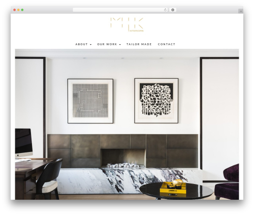WordPress theme Quantum - mikinteriors.com