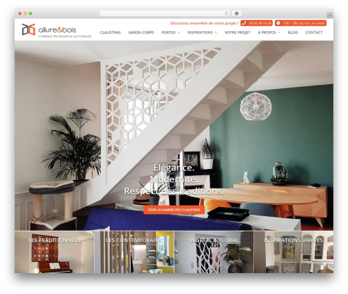 Beflex pro WordPress plugin - www.allureetbois.com