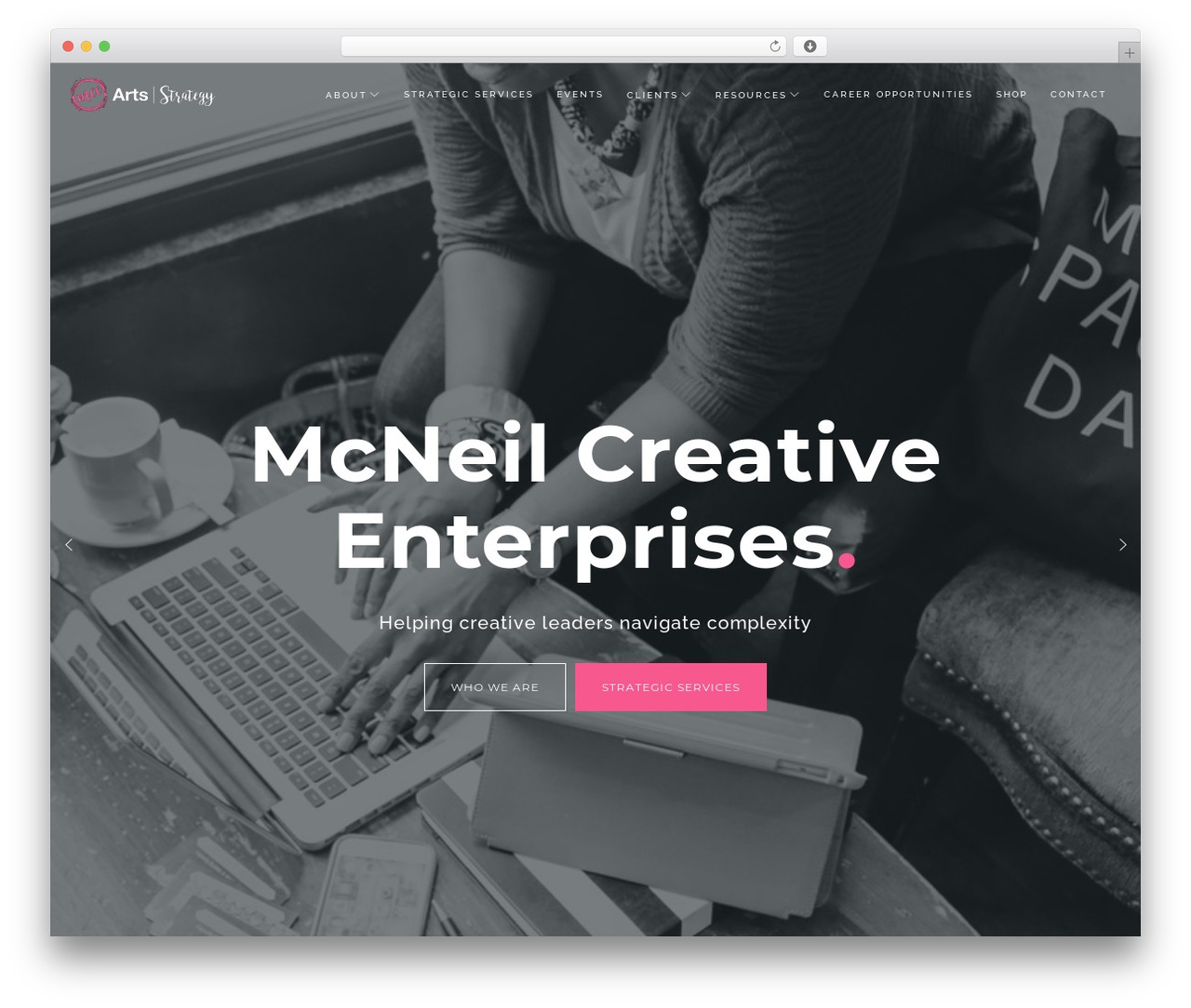 Comet WP theme WordPress - mcearts.com